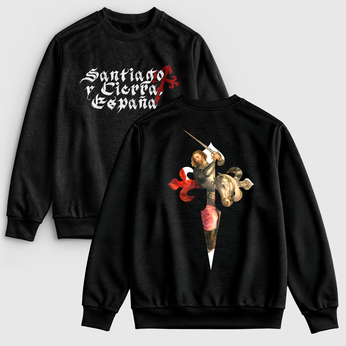 Sudadera SANTIAGO Y CIERRA, ESPAÑA